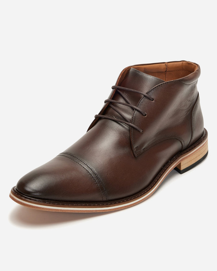 Ferracini Gonzalo Lace Up Boot - Men's Desert Boots at Menzclub