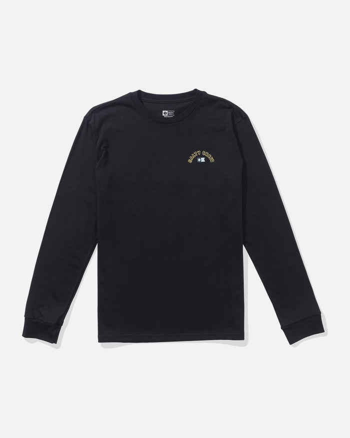 Salty crew T-SHIRTS L/S Good Vibes  Ls Tee Kids - Black in Black