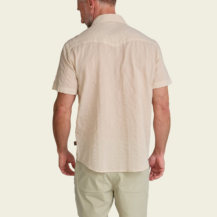 H Bar B Snapshirt - Eyelet Stripe