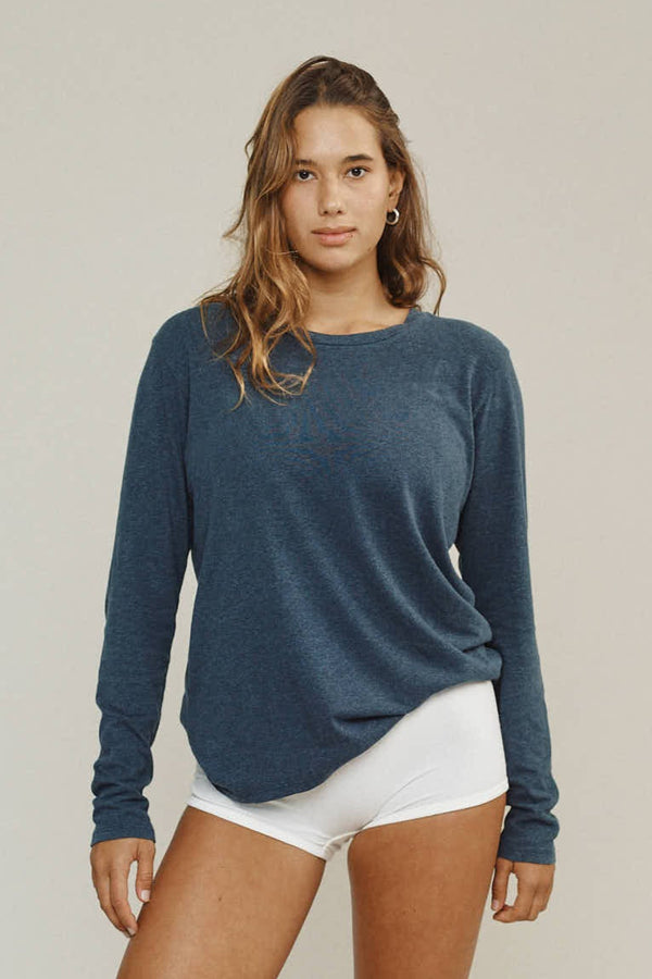 Heather Encanto Long Sleeve Tee