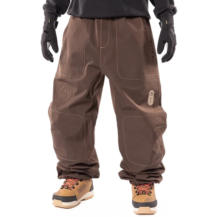 Howl Public Snow Pants brown pure boardshop