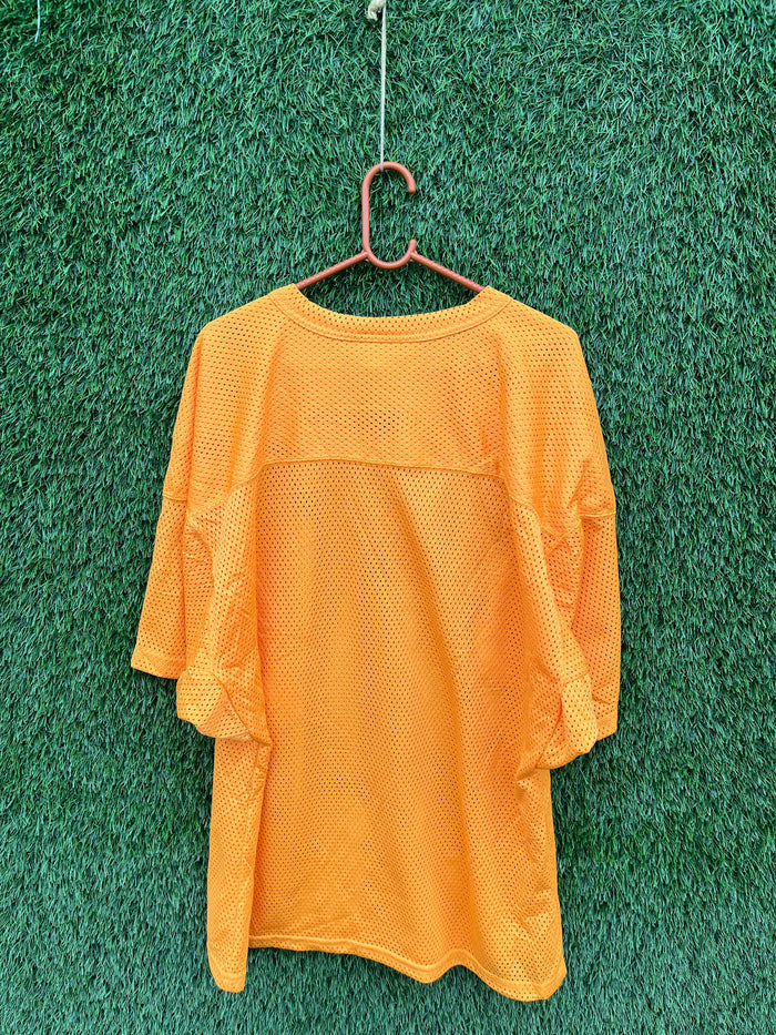 ICE HOCKEY YELLOW JERSEY (Oversized Full Sleeve T shirt or Jersey Unisex)