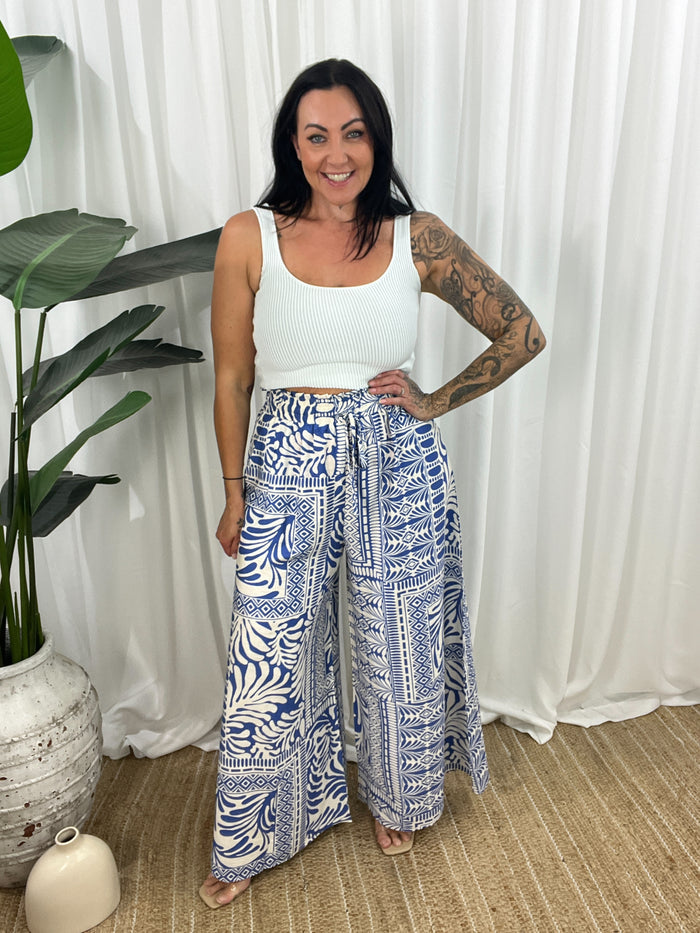 Indigo Blue Pants
