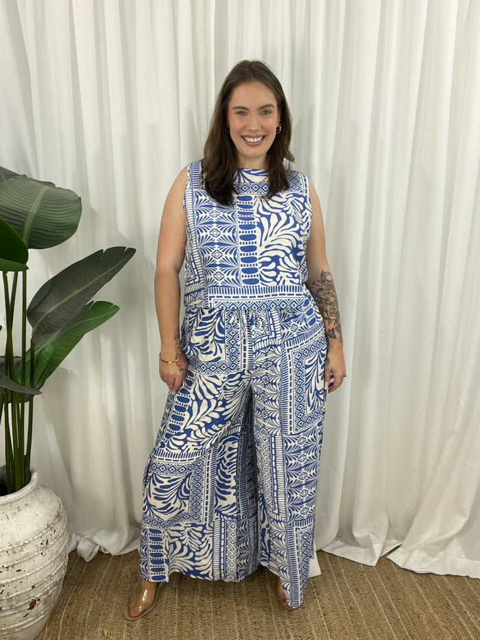Indigo Blue Pants