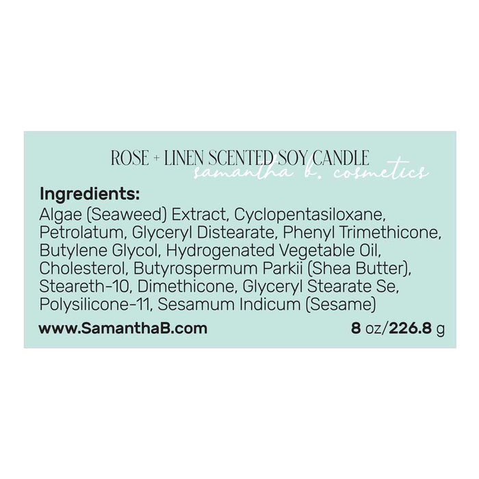 Custom Rectangular 2x1 Inches Simple Ingredients Sticker for Product Labeling - XOXOKristen