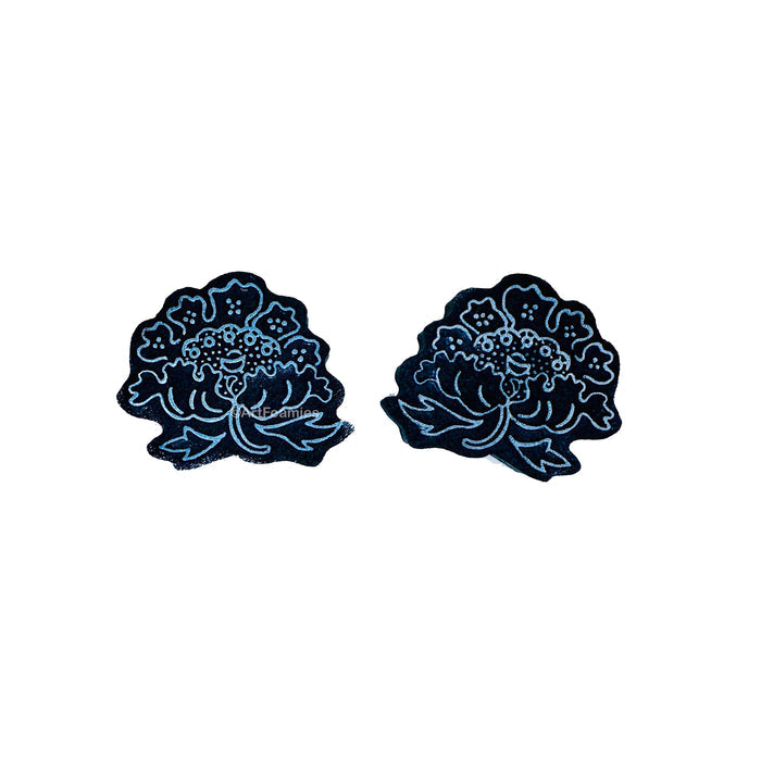 Jane Chipp for Fodder School | Delicate Florals | Foam Stamps - Set of 2