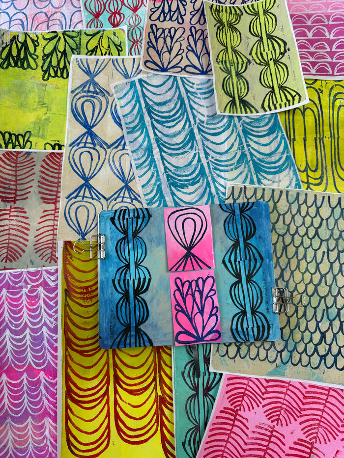 Jennifer Penick | ATC Set 1 | Foam Stamps (Set of 6)
