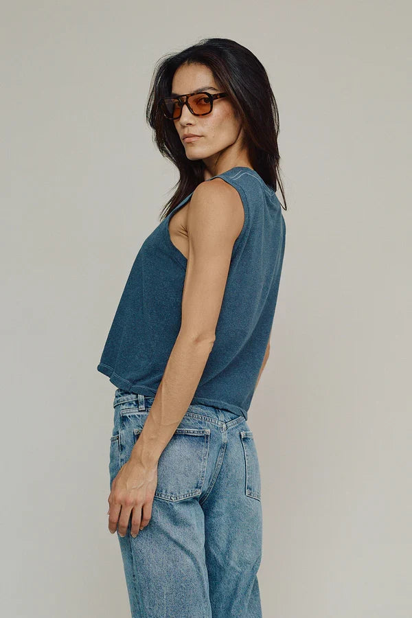 Jungmaven Heathered Phoenix Muscle Tee