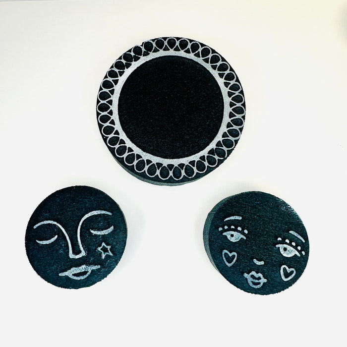 Kae Pea | Sweet Cheeks and Star Shine | Foam Stamps (Set of3)