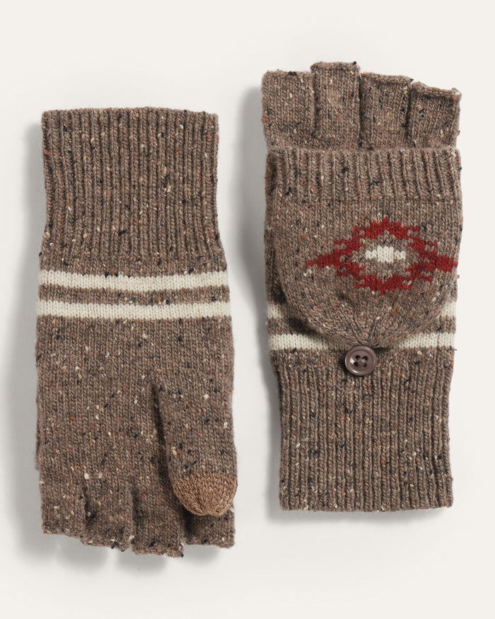 Lambswool Convertible Mittens