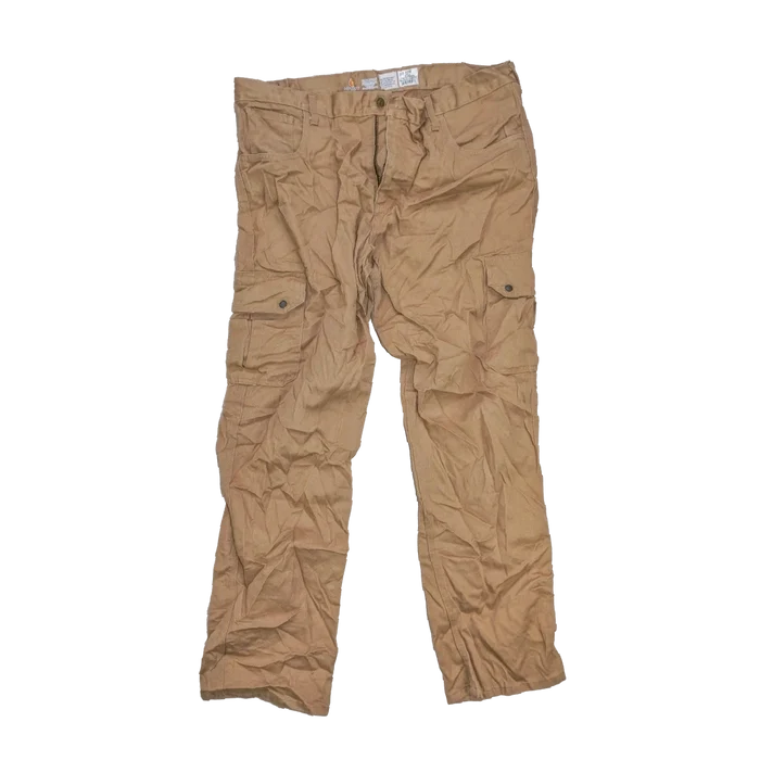 LAPCOFR Khaki Cargo Trousers - 38x34, Large - Army & Outdoors - Cargo Trousers
