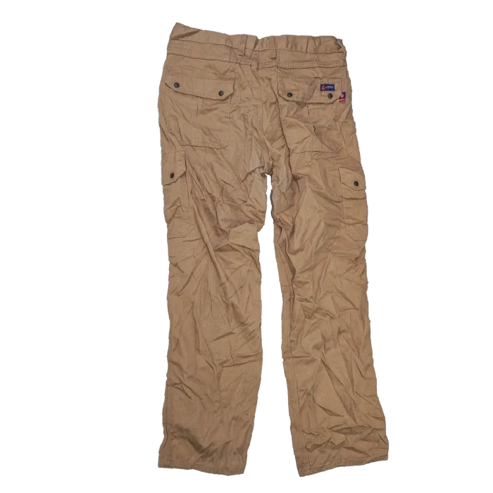LAPCOFR Khaki Cargo Trousers - 38x34, Large - Army & Outdoors - Cargo Trousers