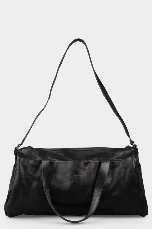 Daniele Basta | AW25 - Large leather duffle bag, CROP GR
