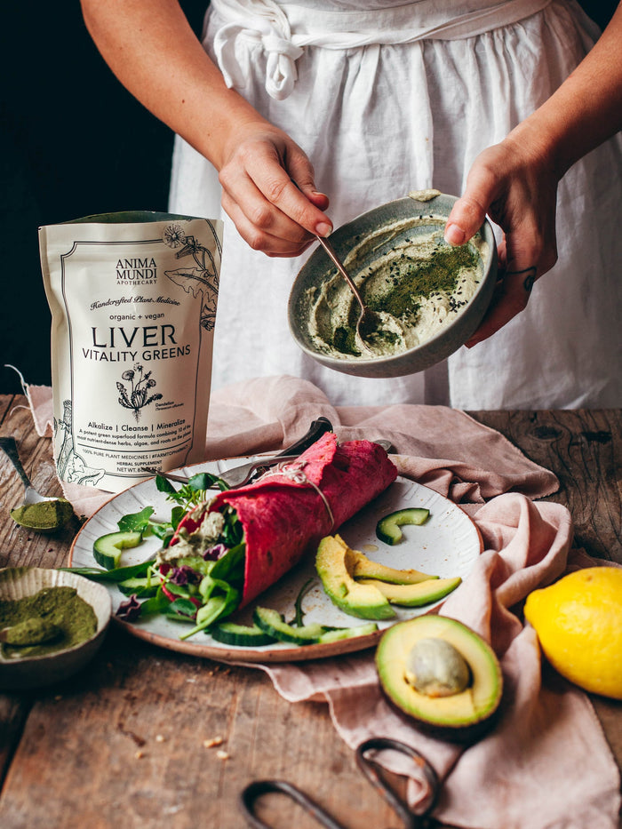 Liver Vitality Greens – Daily Cleanser | Anima Mundi Herbals