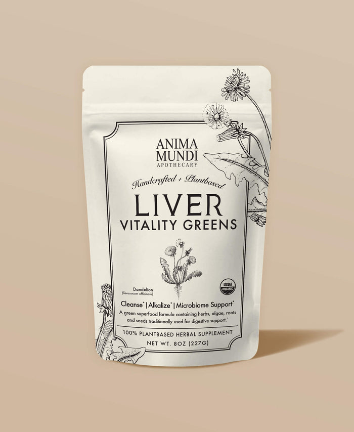 Liver Vitality Greens – Daily Cleanser | Anima Mundi Herbals