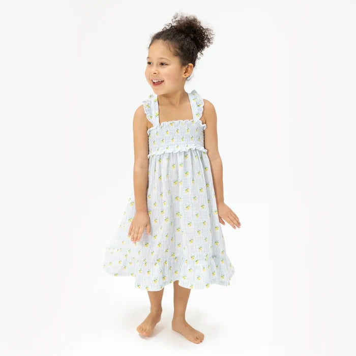 Lovely Lemons - Smocked Ruffle Sundress