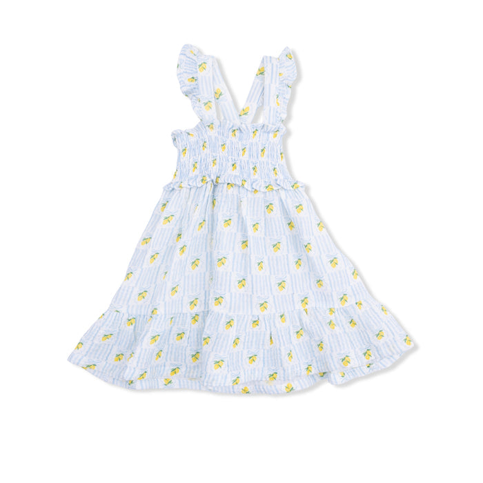 Lovely Lemons - Smocked Ruffle Sundress