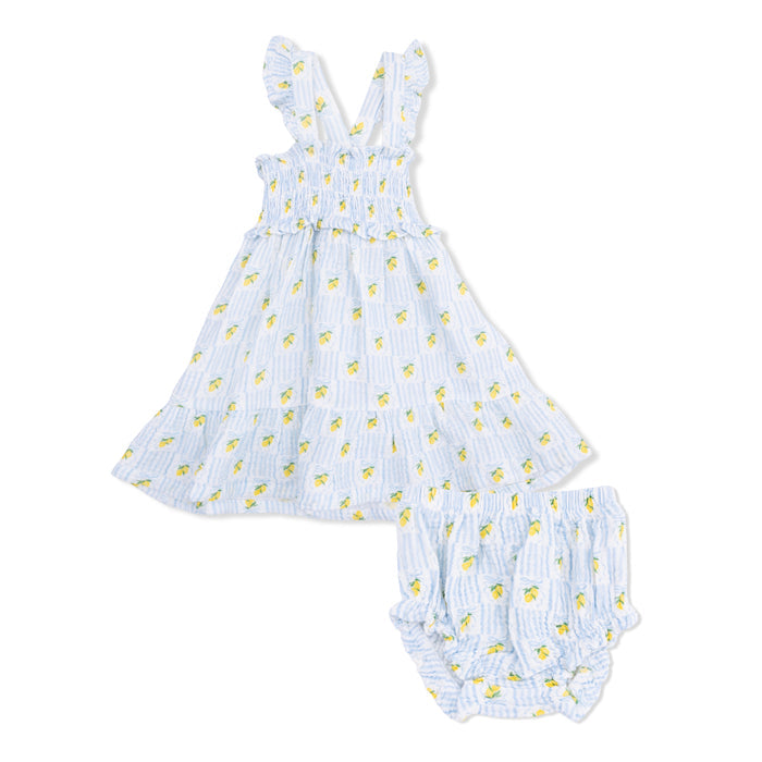 Lovely Lemons - Smocked Ruffle Sundress