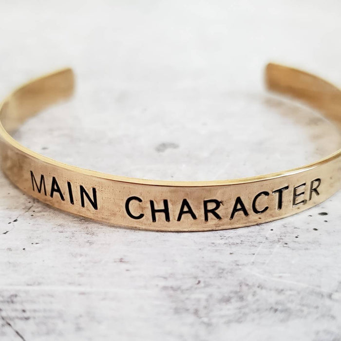 MAIN CHARACTER Cuff Bracelet Salt and Sparkle