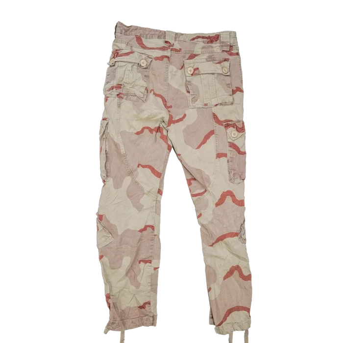 Match Desert Camouflage Cargo Trousers - Medium - Army & Outdoors - Cargo Trousers
