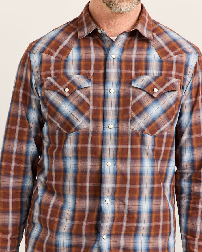 Men's Plaid Canyon Cotton Shirt