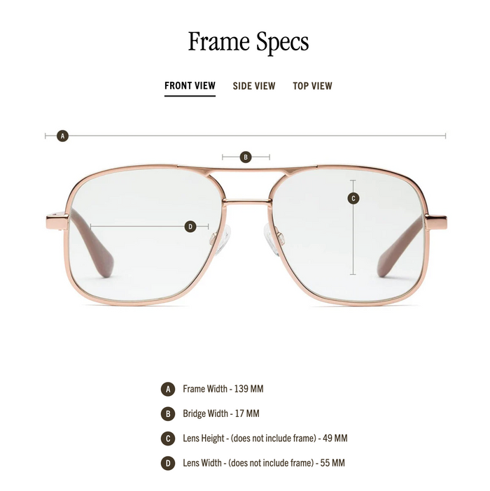 Metamodernist Scout Sunglasses - Polished Rose Gold