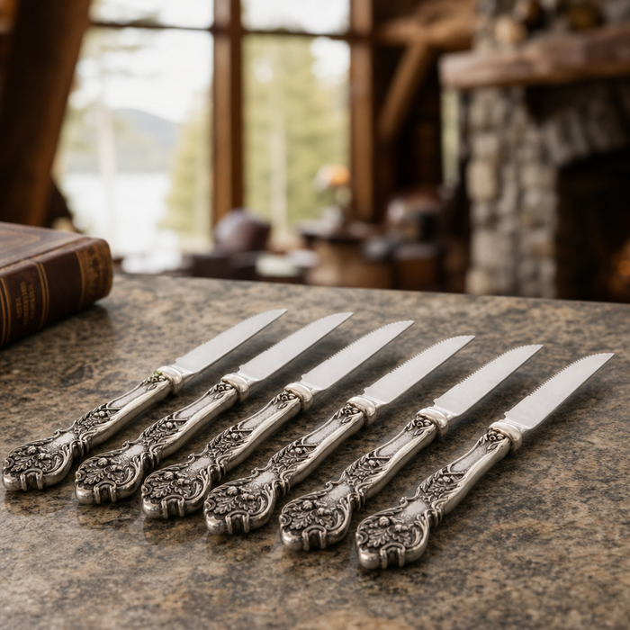 Mighty Oak Steak Knife Set 3