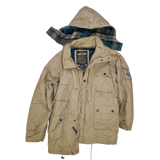 Moose Creek Khaki Cold Weather Jacket - XLarge - Army & Outdoors - Great Coats