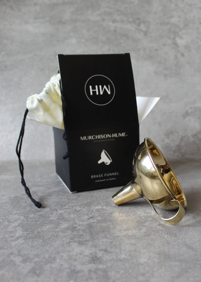 Murchison-Hume Solid Brass Funnel