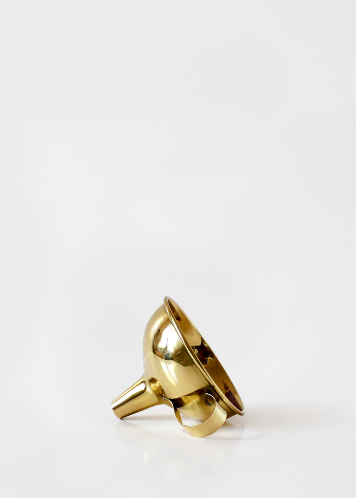 Murchison-Hume Solid Brass Funnel