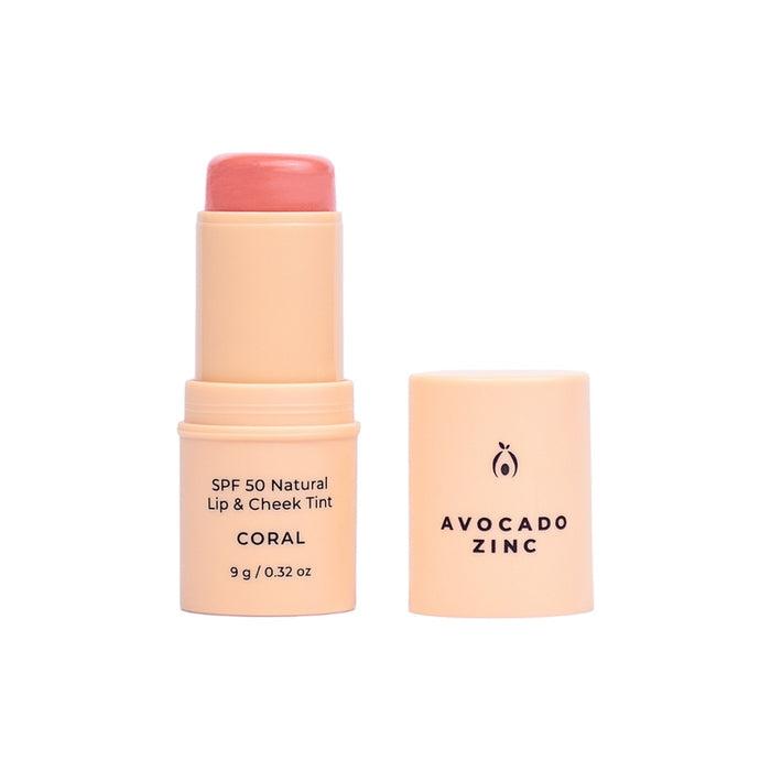 Natural Lip & Cheek Tint - SPF 50