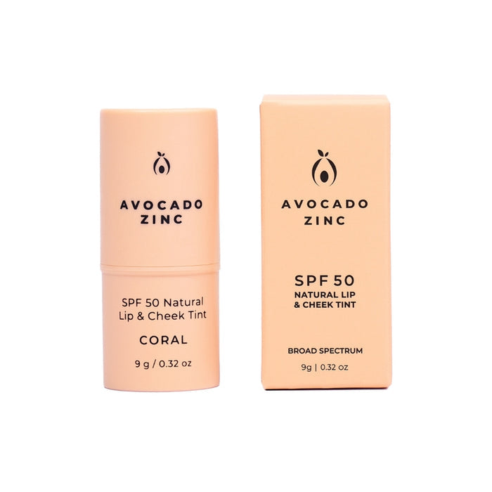 Natural Lip & Cheek Tint - SPF 50
