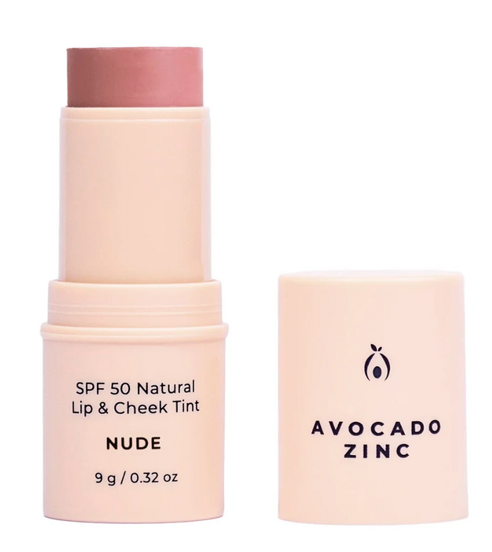 Natural Lip & Cheek Tint - SPF 50