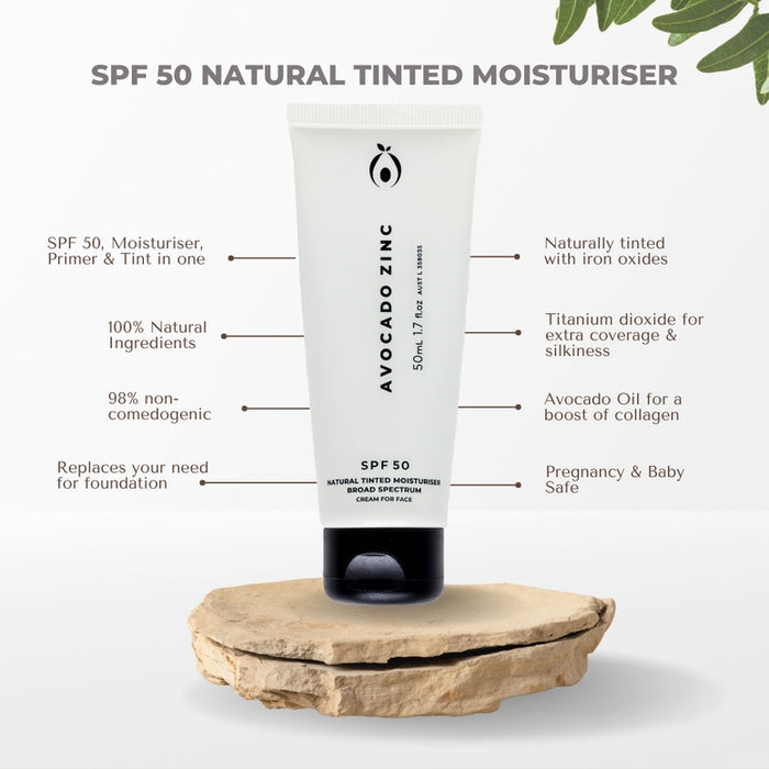 Natural Tinted Moisturizer SPF 50