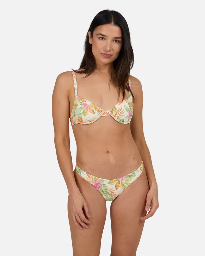 Salty crew SWIMWEAR North Shore Balcony Top - Off White in Off White