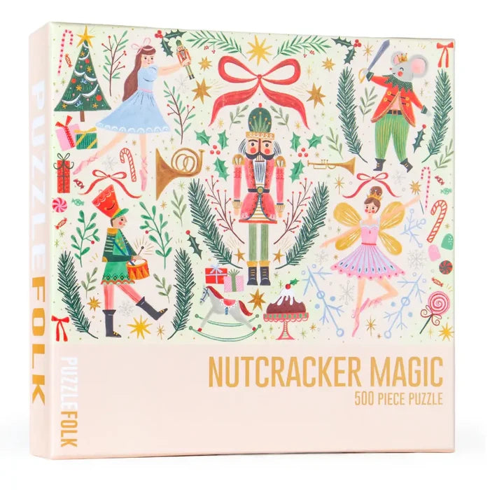 Nutcracker Magic 500 Piece Christmas Holiday Puzzle