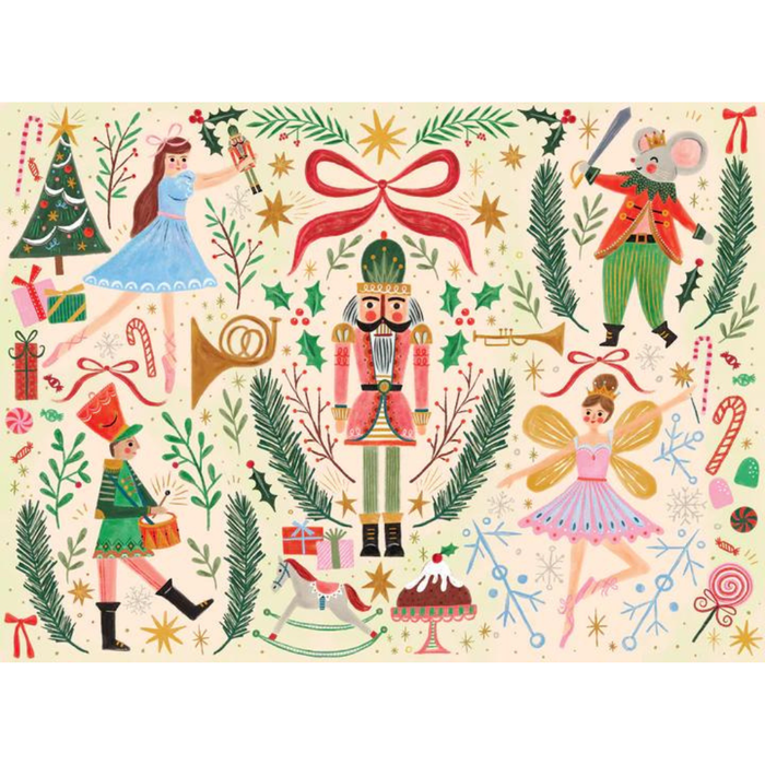 Nutcracker Magic 500 Piece Christmas Holiday Puzzle