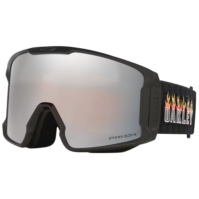 Oakley Line Miner Prizm L Snow Goggle Rene Rinnekangas Signature with Prizm Snow Black Iridium Lens Pure Boardshop