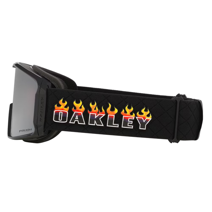 Oakley Line Miner Prizm L Snow Goggle Rene Rinnekangas Signature with Prizm Snow Black Iridium Lens Pure Boardshop