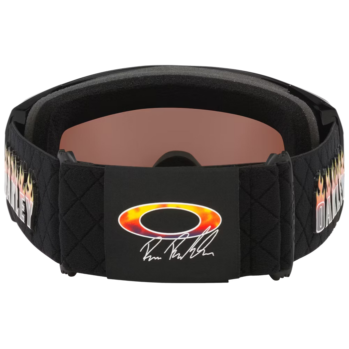 Oakley Line Miner Prizm L Snow Goggle Rene Rinnekangas Signature with Prizm Snow Black Iridium Lens Pure Boardshop