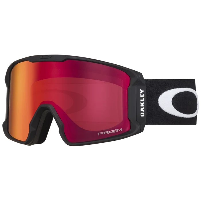 Oakley Line Miner Prizm L Snow Goggle Matte Black with Prizm Snow Torch Iridium Lens pure boardshop
