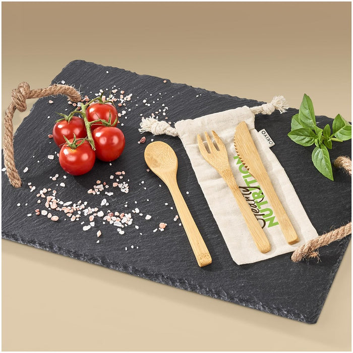 Okiyo Nakama Bamboo Cutlery Set