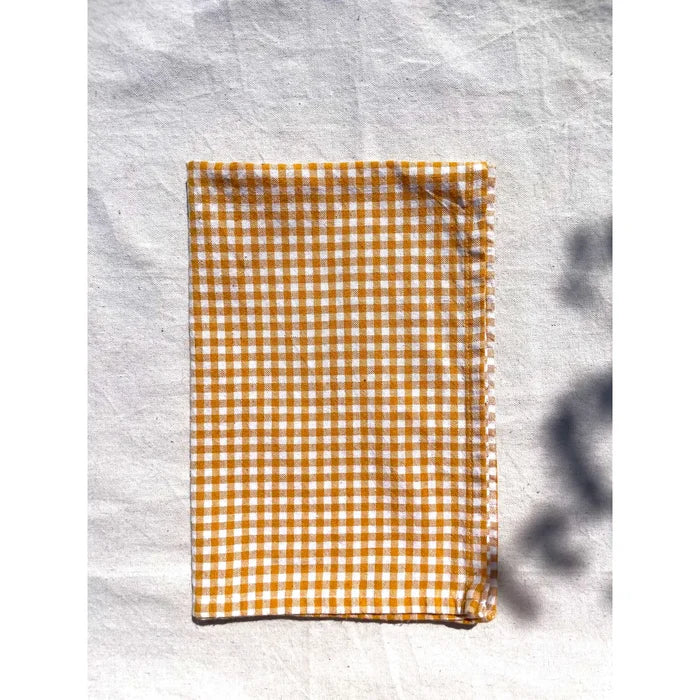 Organic Cotton Gingham Towel