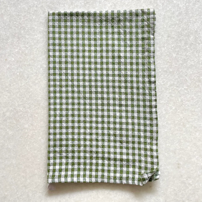 Organic Cotton Gingham Towel