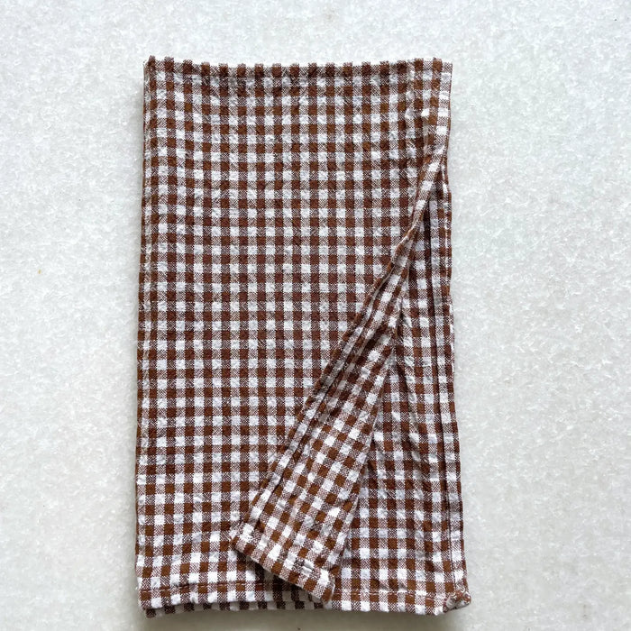 Organic Cotton Gingham Towel