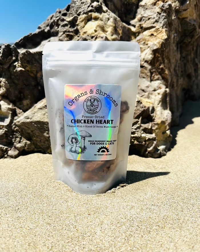 Organs & Shrooms Freeze-Dried Dog Treats