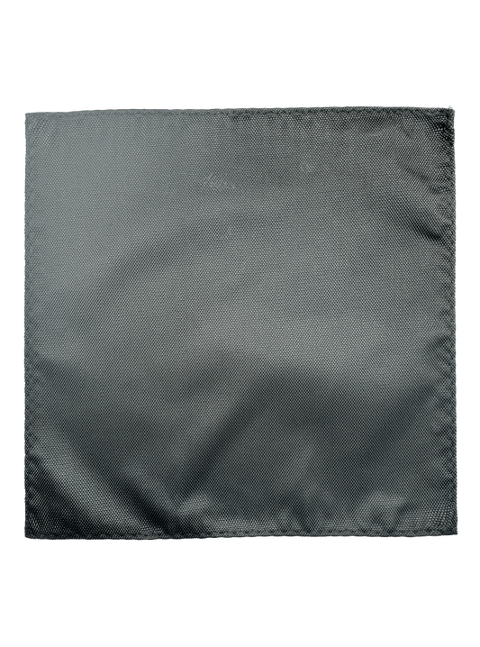 Park Charcoal Self-Textured Pocket Square