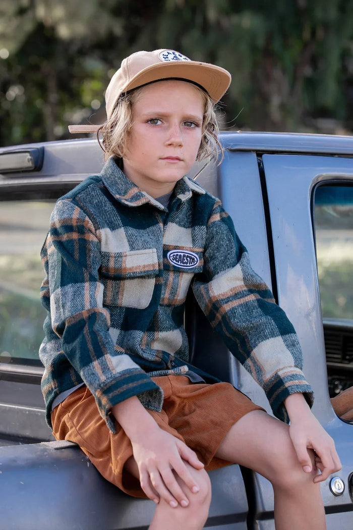 Patch Flannel Shirt Youth