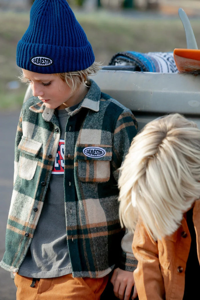 Patch Flannel Shirt Youth