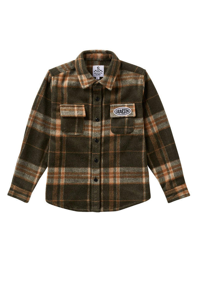 Patch Flannel Shirt Youth